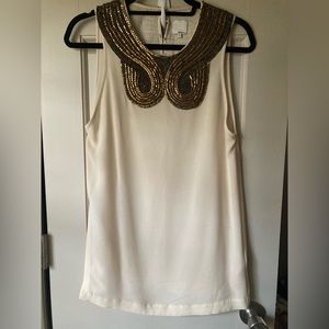 Beaded tunic, sleeveless